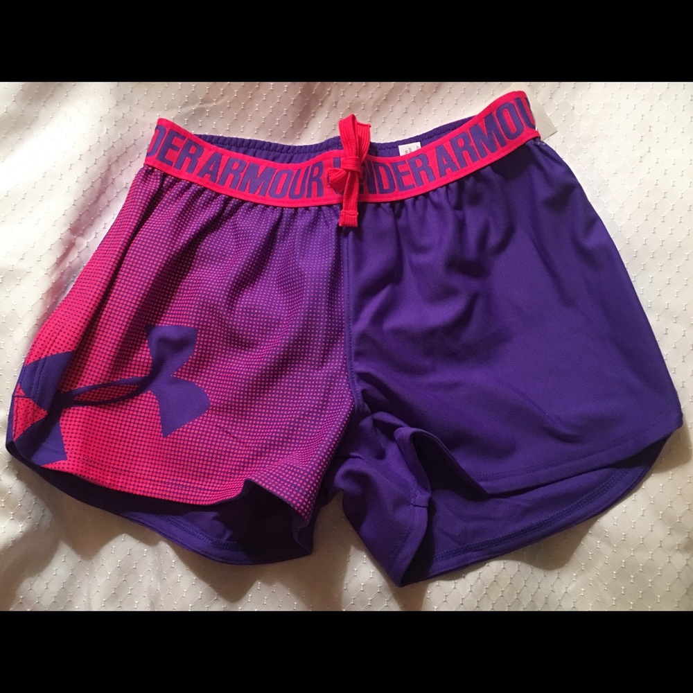 Girls Under Armour Shorts YMD NEW